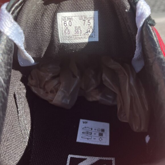 VANS Old Skool Plaid is Not Dead Multi Cheetah Black Red Unisex Size M6 W7.5 HTF - Picture 4 of 7